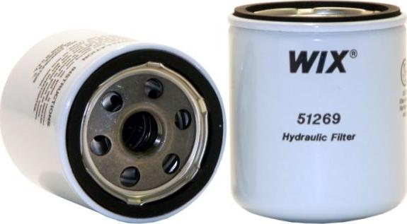 WIX Filters 51269 - Фільтр, Гідравлічна система приводу робочого устаткування autocars.com.ua