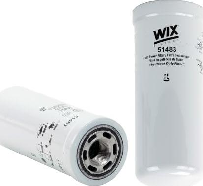 WIX Filters 51483 - Фільтр, Гідравлічна система приводу робочого устаткування autocars.com.ua