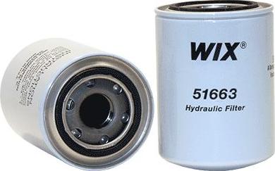 WIX Filters 51663 - Фільтр, Гідравлічна система приводу робочого устаткування autocars.com.ua