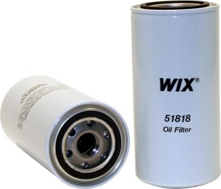 WIX Filters 51818 - Фільтр, Гідравлічна система приводу робочого устаткування autocars.com.ua