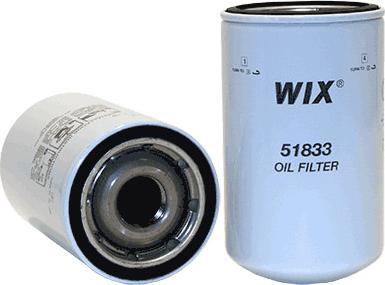 WIX Filters 51833 - Масляний фільтр autocars.com.ua