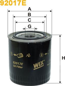 WIX Filters 92017E - Гідрофільтри, автоматична коробка передач autocars.com.ua