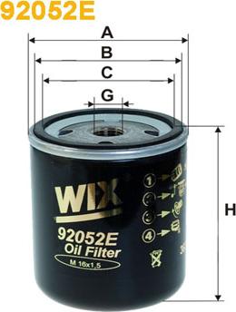 WIX Filters 92052E - Гідрофільтри, автоматична коробка передач autocars.com.ua