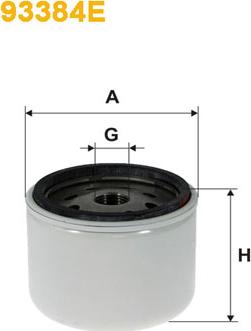 WIX Filters 93384E - Воздушный фильтр autodnr.net