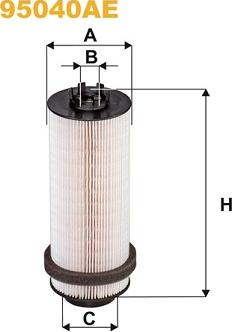 WIX Filters 95040AE - Топливный фильтр avtokuzovplus.com.ua