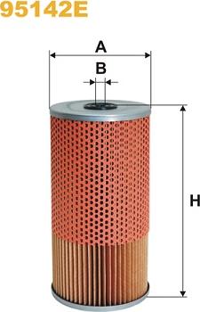 WIX Filters 95142E - Масляний фільтр autocars.com.ua