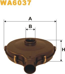 WIX Filters WA6037 - Воздушный фильтр autodnr.net