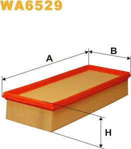 WIX Filters WA6529 - Повітряний фільтр autocars.com.ua
