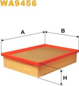 WIX Filters WA9456 - Воздушный фильтр avtokuzovplus.com.ua