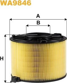 WIX Filters WA9846 - Повітряний фільтр autocars.com.ua