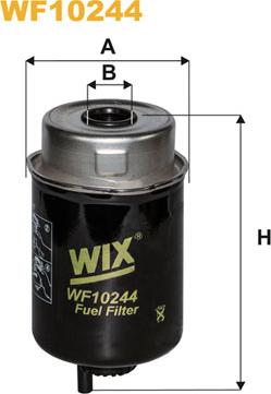 WIX Filters WF10244 - Паливний фільтр autocars.com.ua