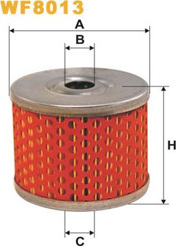 WIX Filters WF8013 - Паливний фільтр autocars.com.ua