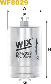 WIX Filters WF8029 - Топливный фильтр avtokuzovplus.com.ua
