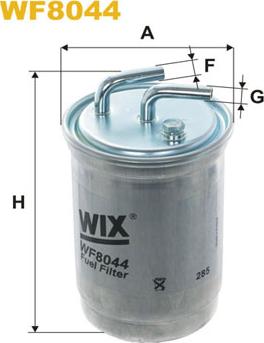 WIX Filters WF8044 - Топливный фильтр avtokuzovplus.com.ua