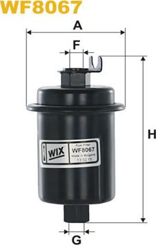 WIX Filters WF8067 - Фільтр паливний autocars.com.ua
