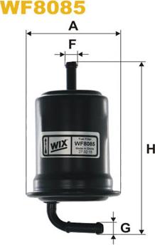 WIX Filters WF8085 - Фильтр топл. WF8085-PP887 пр-во WIX-Filtron autocars.com.ua