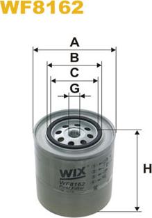 WIX Filters WF8162 - Фильтр топл. BMW PP854-1-WF8162 пр-во WIX-Filtron autocars.com.ua