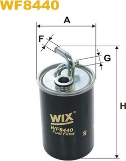 WIX Filters WF8440 - Паливний фільтр autocars.com.ua