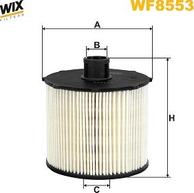 WIX Filters WF8553 - Паливний фільтр autocars.com.ua