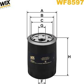 WIX Filters WF8597 - Паливний фільтр autocars.com.ua