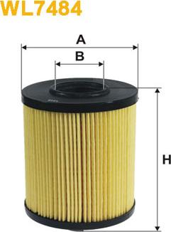 WIX Filters WL7484 - Масляний фільтр autocars.com.ua