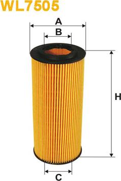 WIX Filters WL7505 - Масляний фільтр autocars.com.ua