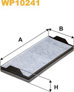 WIX Filters WP10241 - Фильтр воздуха в салоне autodnr.net
