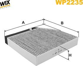 WIX Filters WP2235 - Фильтр воздуха в салоне avtokuzovplus.com.ua