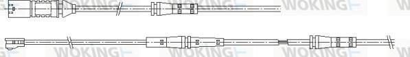 Woking 001179 - Сигналізатор, знос гальмівних колодок autocars.com.ua