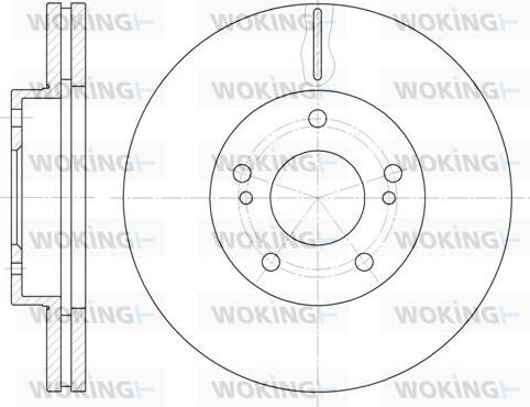 Kavo Parts BR-6800 - Тормозной диск avtokuzovplus.com.ua