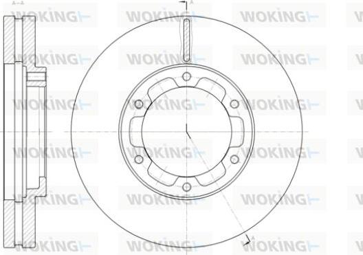 Kavo Parts BR-5803-C - Гальмівний диск autocars.com.ua