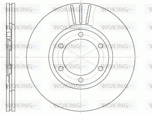 Brembo 09.5957.10 - Гальмівний диск autocars.com.ua