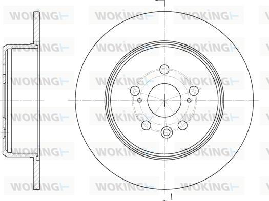 BENDIX 520402 - Тормозной диск avtokuzovplus.com.ua