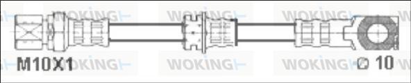 Woking G1900.11 - Тормозной шланг avtokuzovplus.com.ua