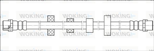 Woking G1900.84 - Тормозной шланг autodnr.net