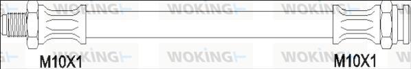 Woking G1901.05 - Тормозной шланг avtokuzovplus.com.ua