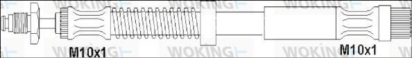 Woking G1901.69 - Тормозной шланг avtokuzovplus.com.ua