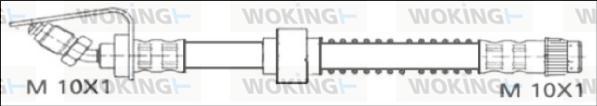 Woking G1901.89 - Гальмівний шланг autocars.com.ua