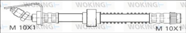 Woking G1901.90 - Тормозной шланг avtokuzovplus.com.ua