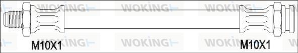 Woking G1903.04 - Тормозной шланг avtokuzovplus.com.ua