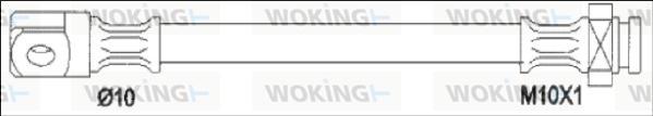 Woking G1903.71 - Тормозной шланг autodnr.net