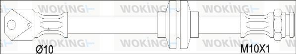 Woking G1903.85 - Тормозной шланг avtokuzovplus.com.ua