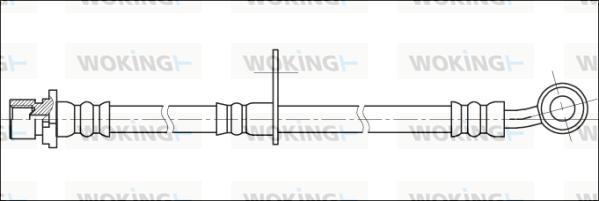 Woking G1904.37 - Гальмівний шланг autocars.com.ua