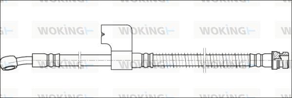 Woking G1904.46 - Тормозной шланг autodnr.net