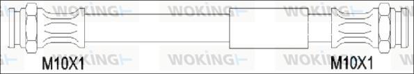 Woking G1906.02 - Тормозной шланг autodnr.net