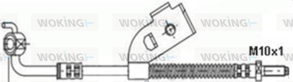 Woking G1939.00 - Тормозной шланг autodnr.net