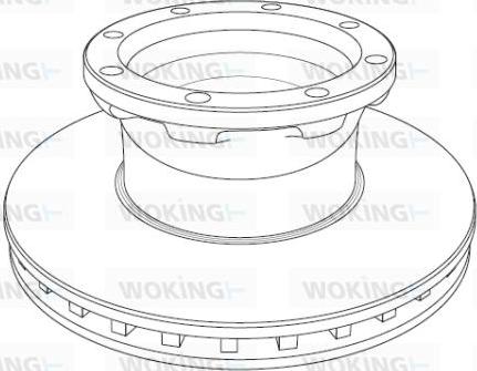 FA1 400 6466 00 / OZ - Гальмівний диск autocars.com.ua