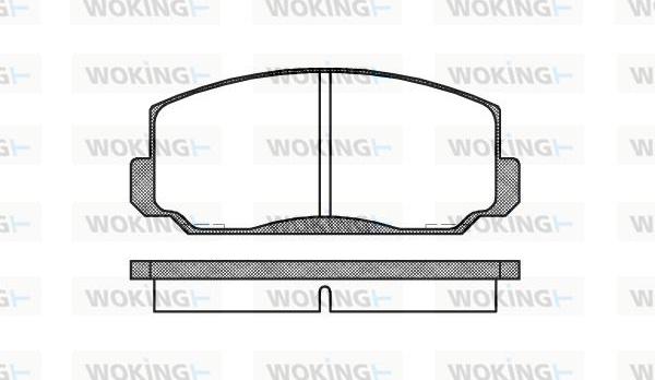 HELLA PAGID T0819 - Тормозные колодки, дисковые, комплект avtokuzovplus.com.ua