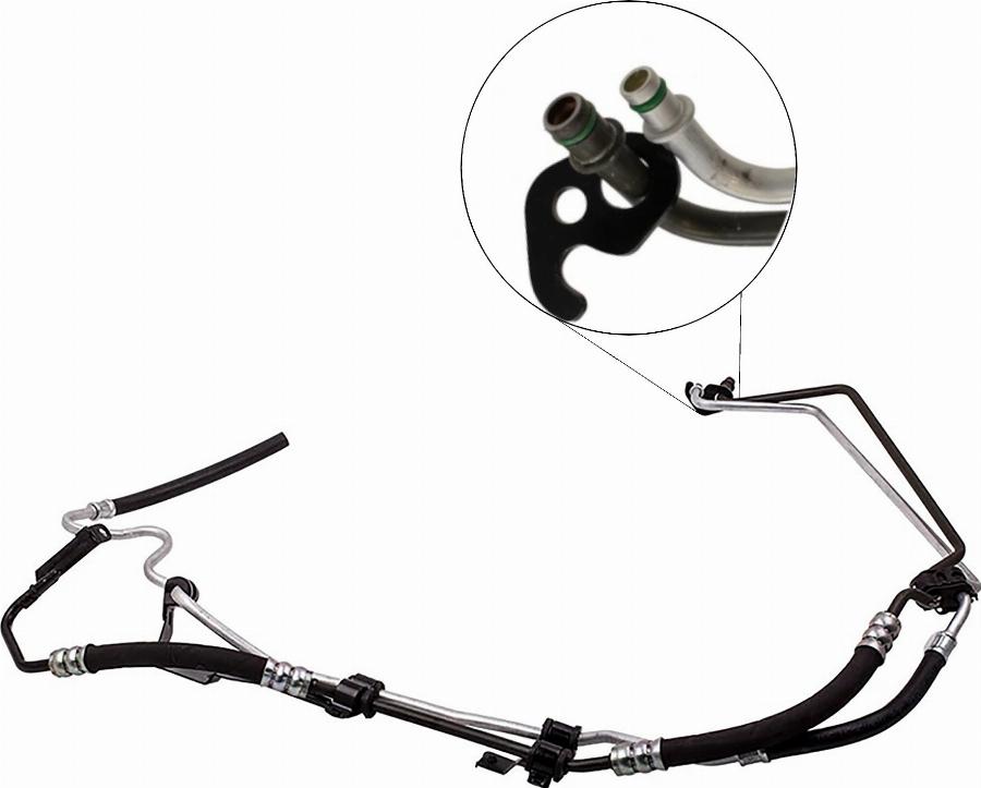 WRC 5720037 - Гідравлічний шланг, рульове управління autocars.com.ua