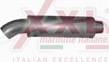 XXLMARMITTEITALIANE K4252 - Середній / кінцевий глушник ОГ autocars.com.ua